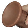 LoveToy Gode vibrant Chubby Dildo 23 x 6.5 cm Marron